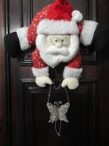 papai noel de porta